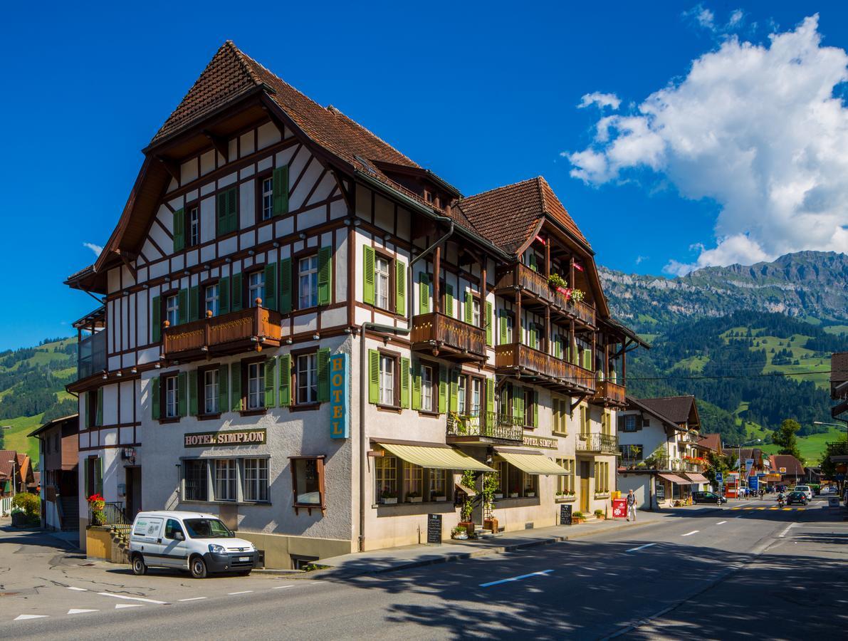 Hotel Restaurant Simplon Frutigen Eksteriør bilde