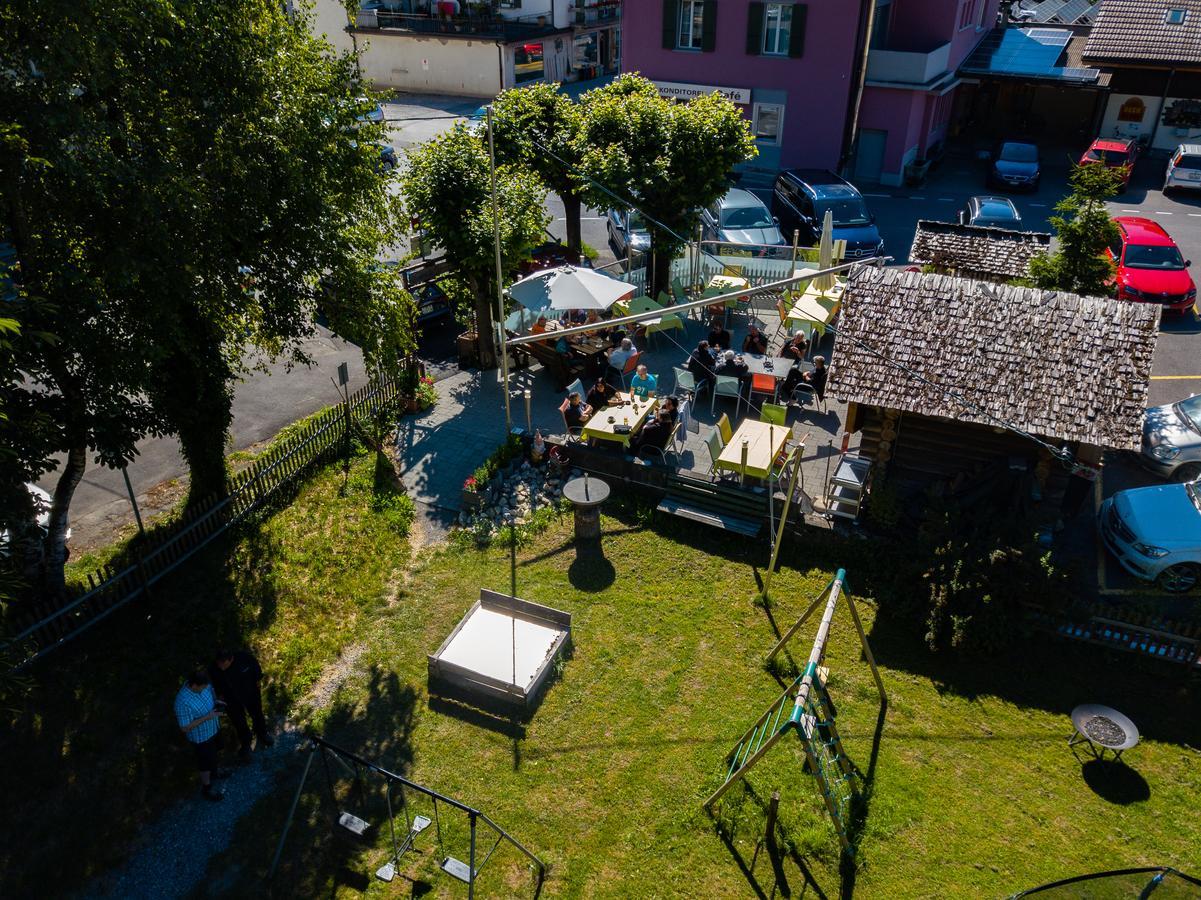 Hotel Restaurant Simplon Frutigen Eksteriør bilde