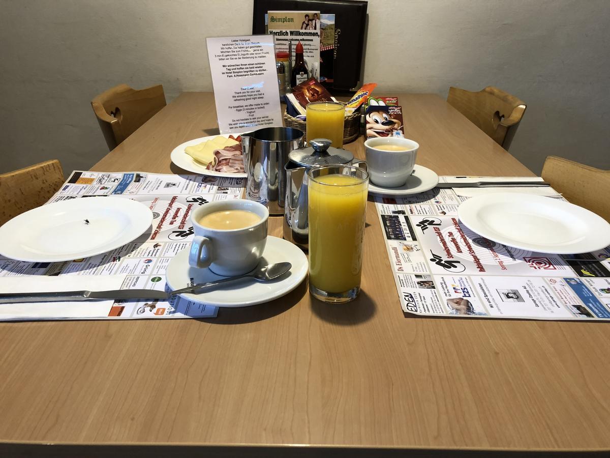 Hotel Restaurant Simplon Frutigen Eksteriør bilde